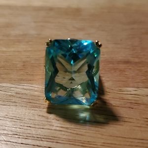 Beautiful Blue Statement Ring 💍 7 NWOT
